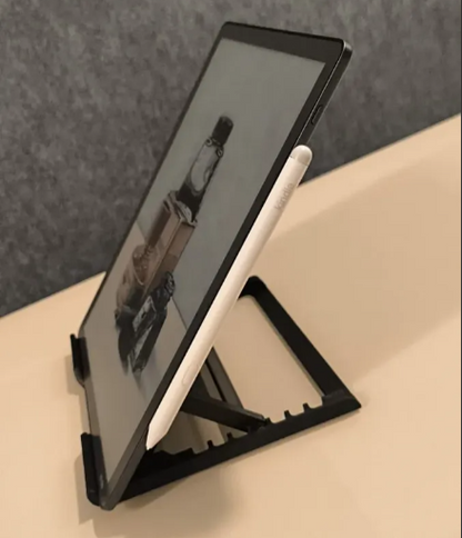 Suporte Dobrável Para Tablet, Celular E Kindle