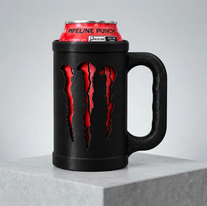 Suporte Para Lata Monster Energético Cooler Copo Preto