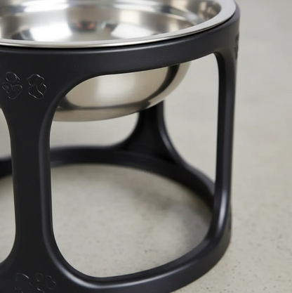 Comedouro Elevado Ergonômico Para Cães E Gatos Inox