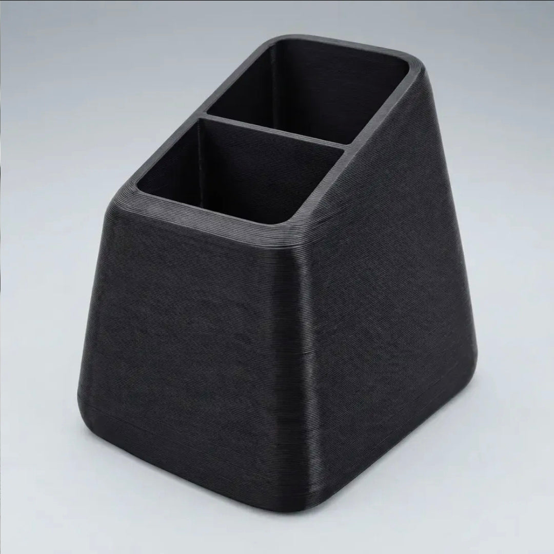 Suporte Para Controle Remoto 2 Divisórias Organizador Mesa